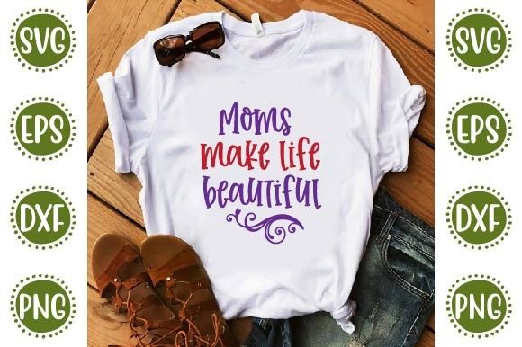 A Mother's Day SVG Design for Timeless Marketing Graphics