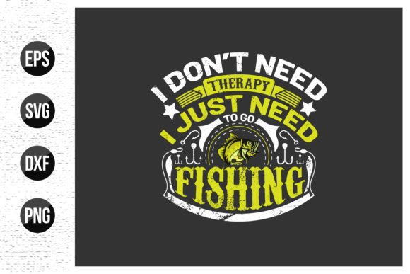 A Review of the Fishing Typographic Graphics for Print Templates