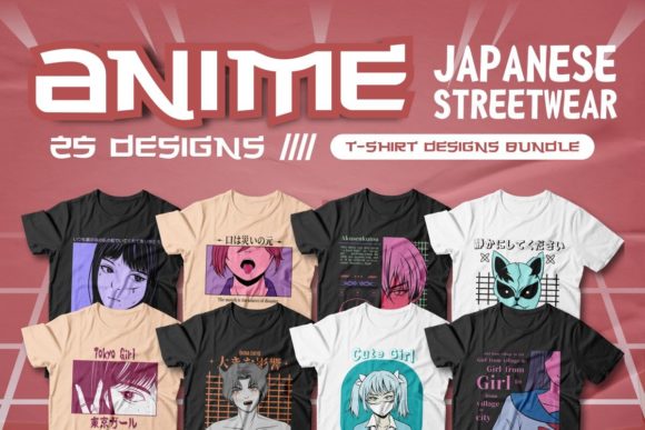 Evaluating an Anime Streetwear Graphic for Print Templates