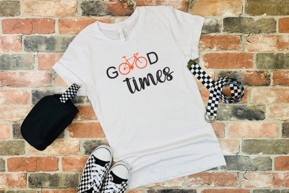 Good Times T-Shirt Graphic: A Print Template for Modern Bloggers