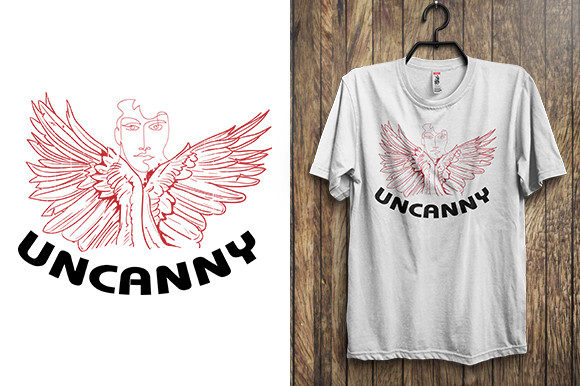 Reviewing the UNCANNY Graphics for Print Templates & T-Shirts